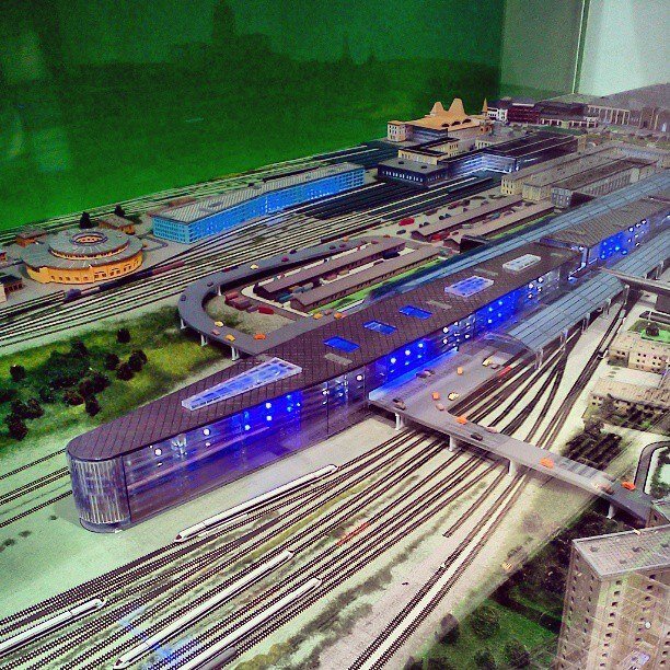 Проект скоростного пересадочного узла на базе станции Каланчевская

