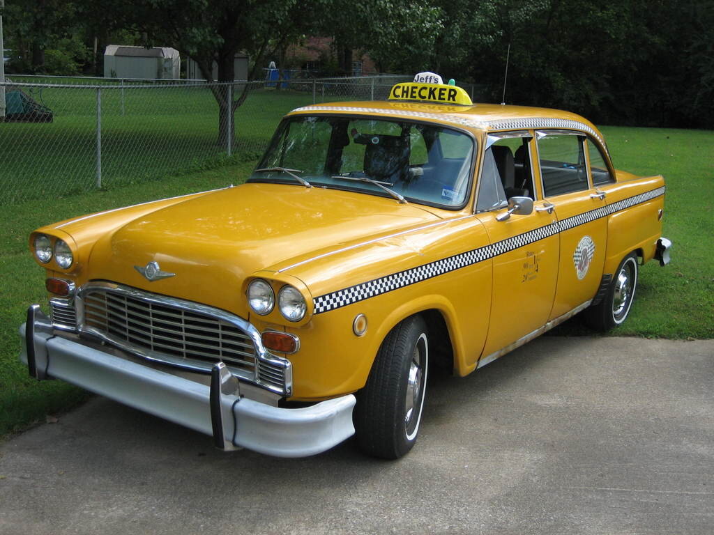 Ford 1950 Yellow Cab Taxi