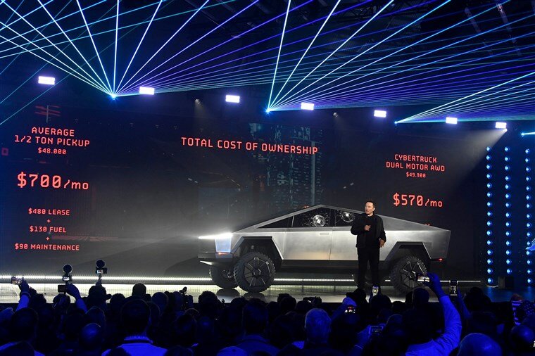 Презентация Tesla Cybertruck