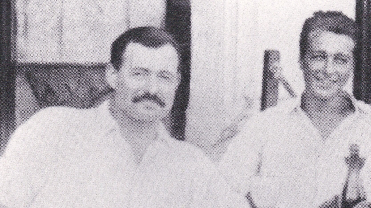 Эрнест Хемингуэй и Арнольд Самуэльсон