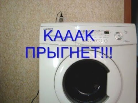 Стиральная машина Gorenje прыгает при отжиме – 3 основные причины