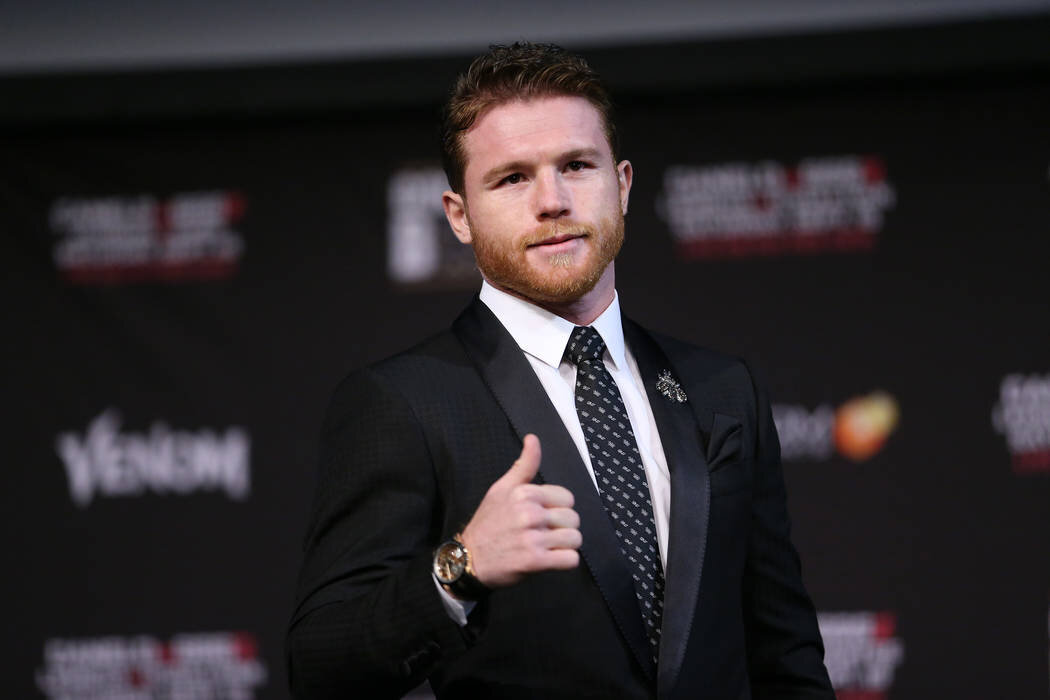 источник фото: reviewjournal.com. Мексиканский боксер Сауль Альварес