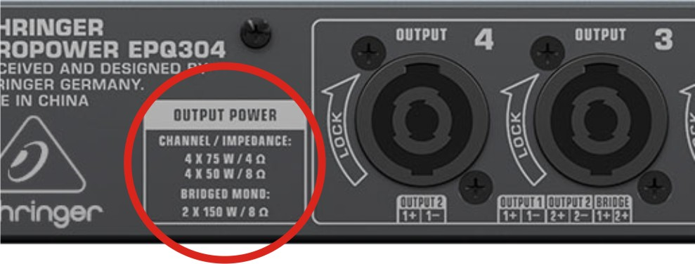 Максимальная мощность колонки. Behringer Europower epq304. Мощность колонок. Усилитель мощности для колонок. Мощность динамиков.