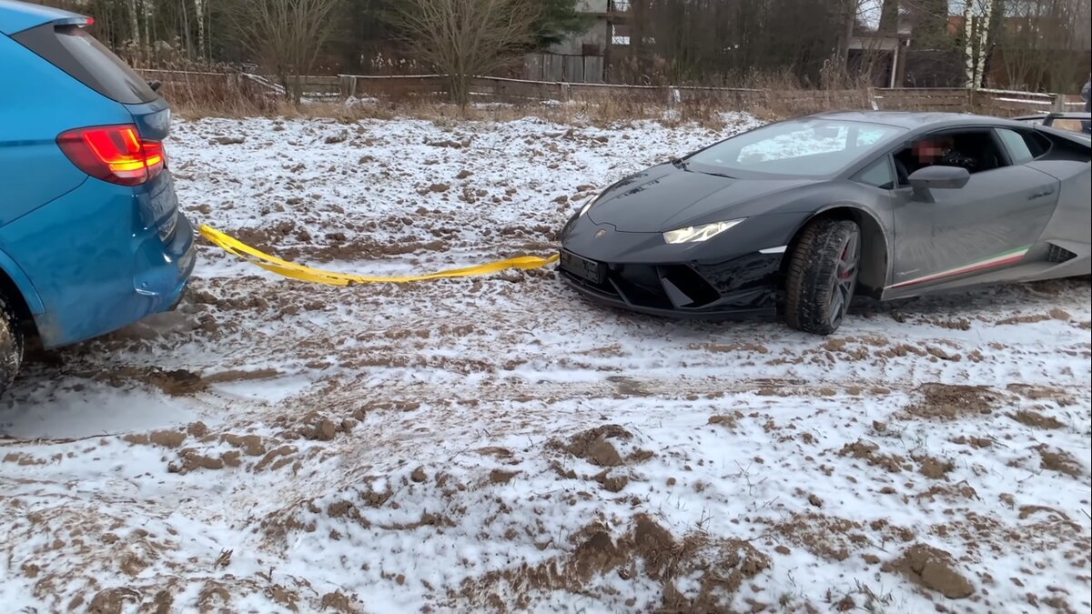 Московские мажоры загнали новенькую Lamborghini за 20 млн. руб на  бездорожье! | AutoTrend | Дзен