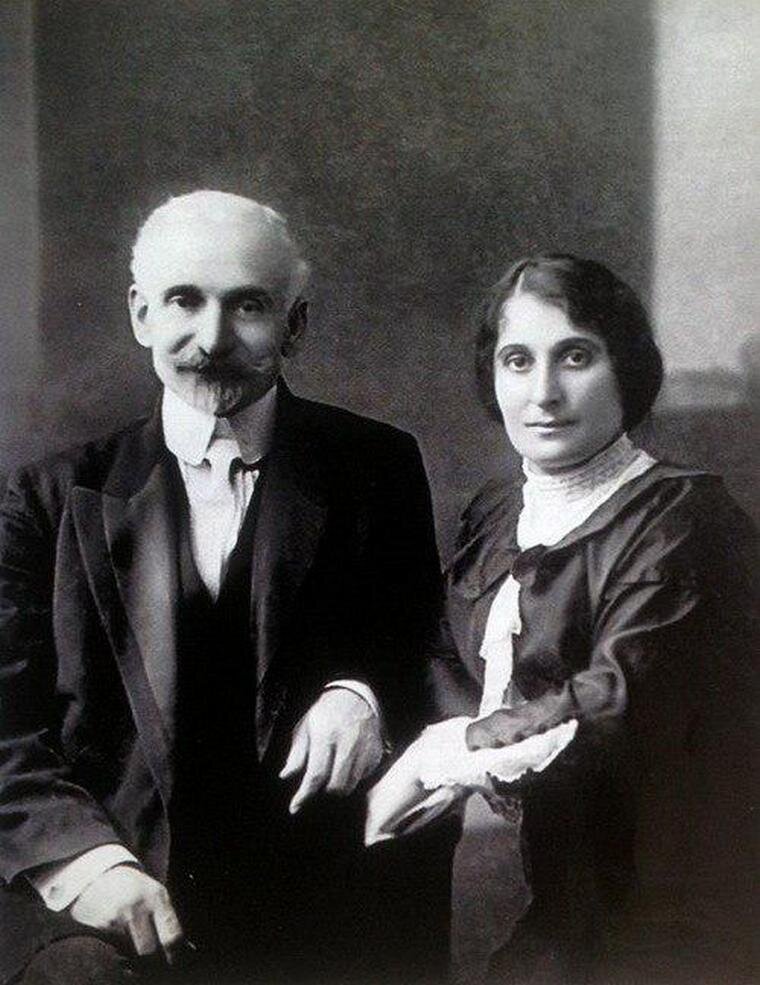 Ованнес и Ольга Туманяны. Фото из открытых источников