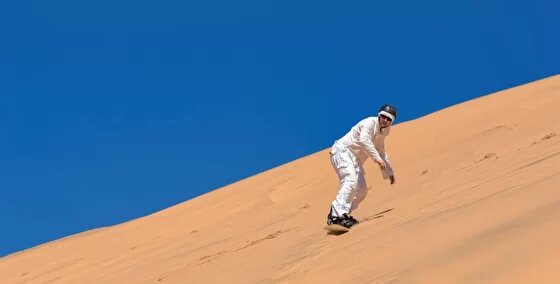 Сэндбординг в Катаре    