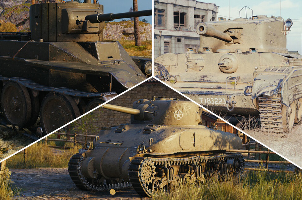 БТ-5, Cavalier и T6 Medium - новые танки в World of Tanks