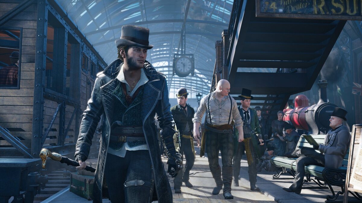 Assassin's Creed Syndicate — экшен в известной серии от Ubisoft, предлагающий пользователям окунуться в атмосферу викторианского Лондона. Сюжет сосредоточен вокруг двух главных героев, Джейкоба и Иви Фрай, которые намерены освободить английскую столицу от власти тамплиеров. Пользователям предлагают исследовать открытый мир, участвовать в разных активностях, прокачивать героя, бороться за районы города и так далее. В Steam Syndicate получила 11155 отзывов, из которых 76 % положительные.  