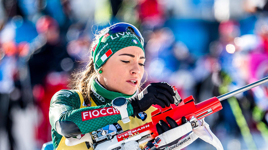 Доротея Вирер свой второй этап буквально пролетела, но Италия осталась далеко позади медальной борьбы