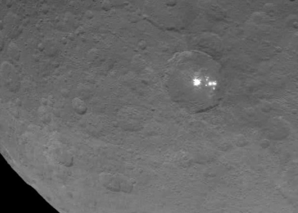 Факула на Церере