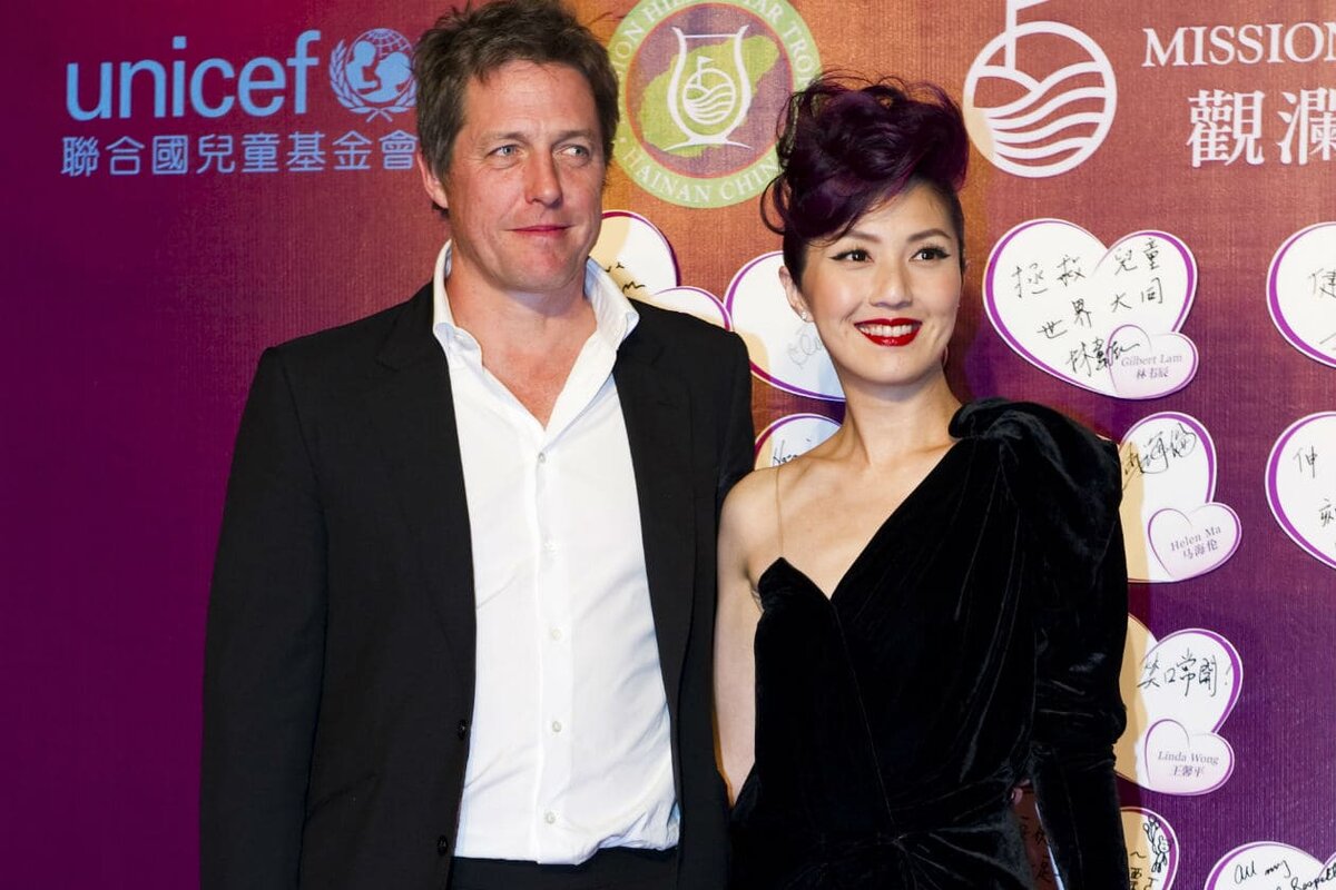 Хью Грант и Тинглан Хонг