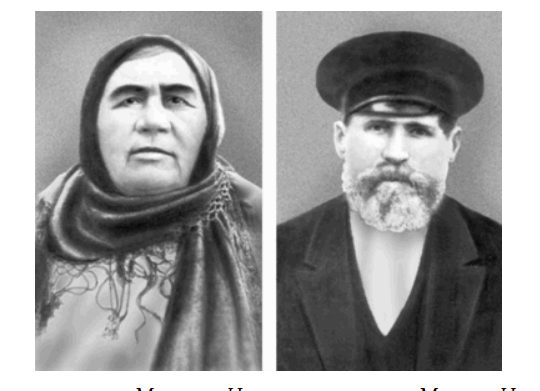 Родители — мать Маланья Никитична и отец Михаил Иванович 