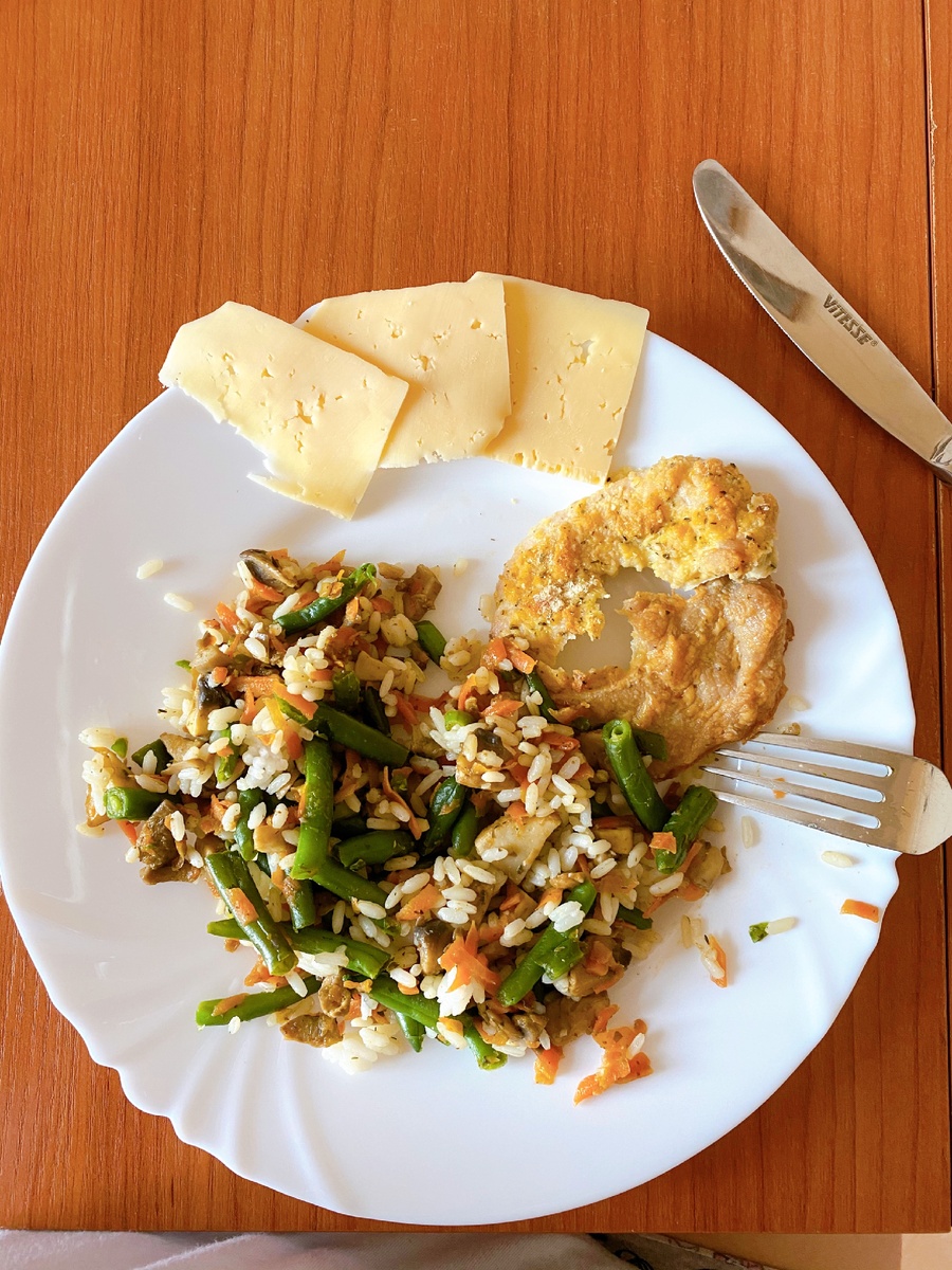 Вот такой у меня был сегодня обед