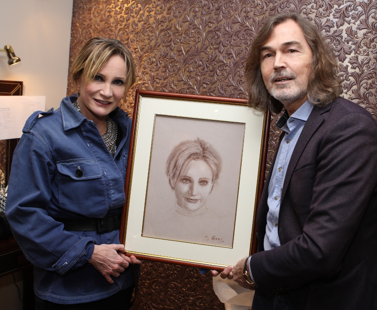 С Патрисией Каас. Фото ресурса nikas.ru