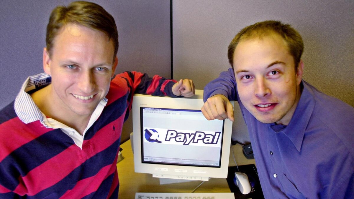 Питер Тиль и Илон Маск