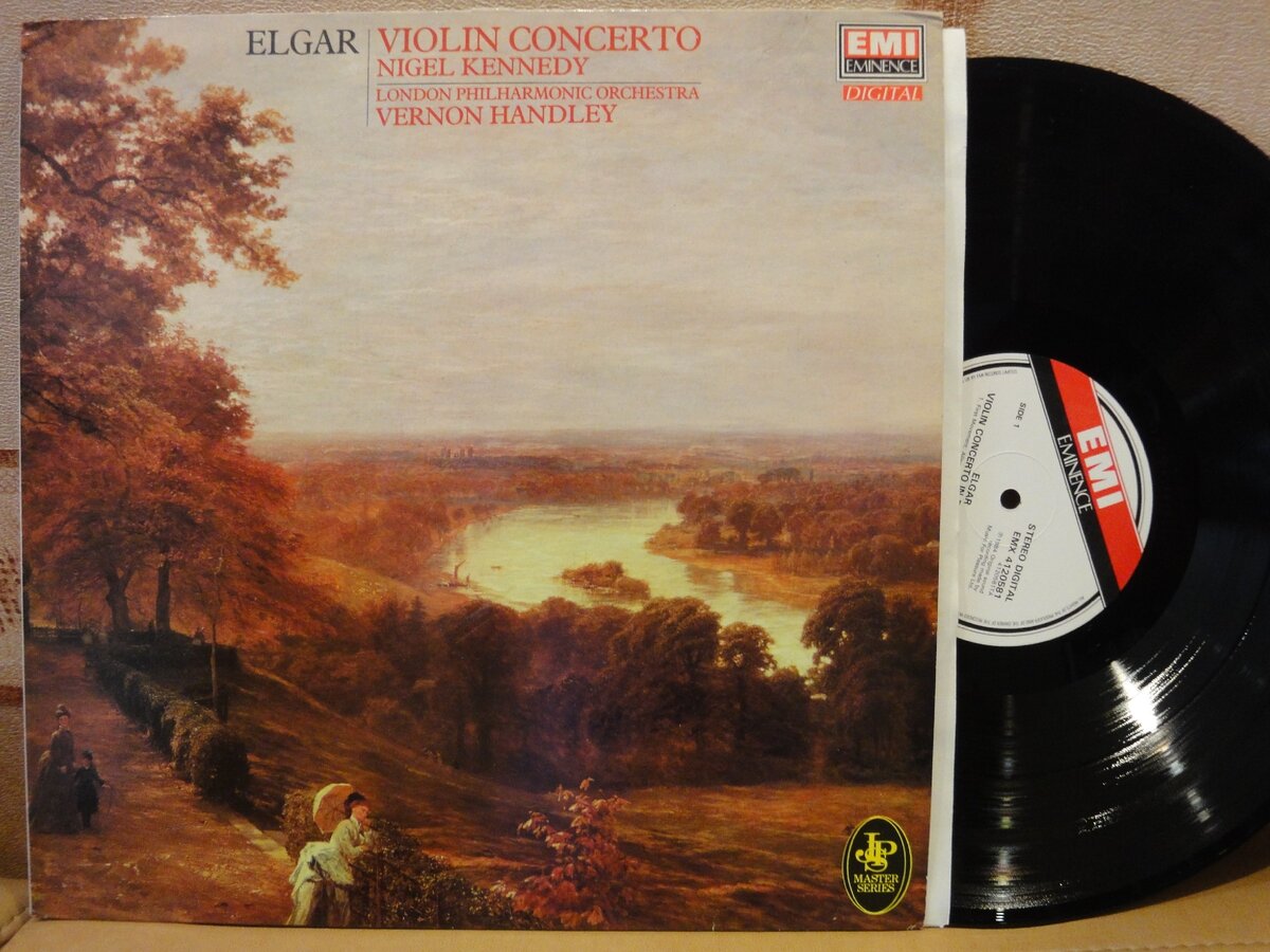 Elgar – Violin Concerto. Nigel Kennedy, London Philharmonic Orchestra, Vernon Handley. 1984 г.