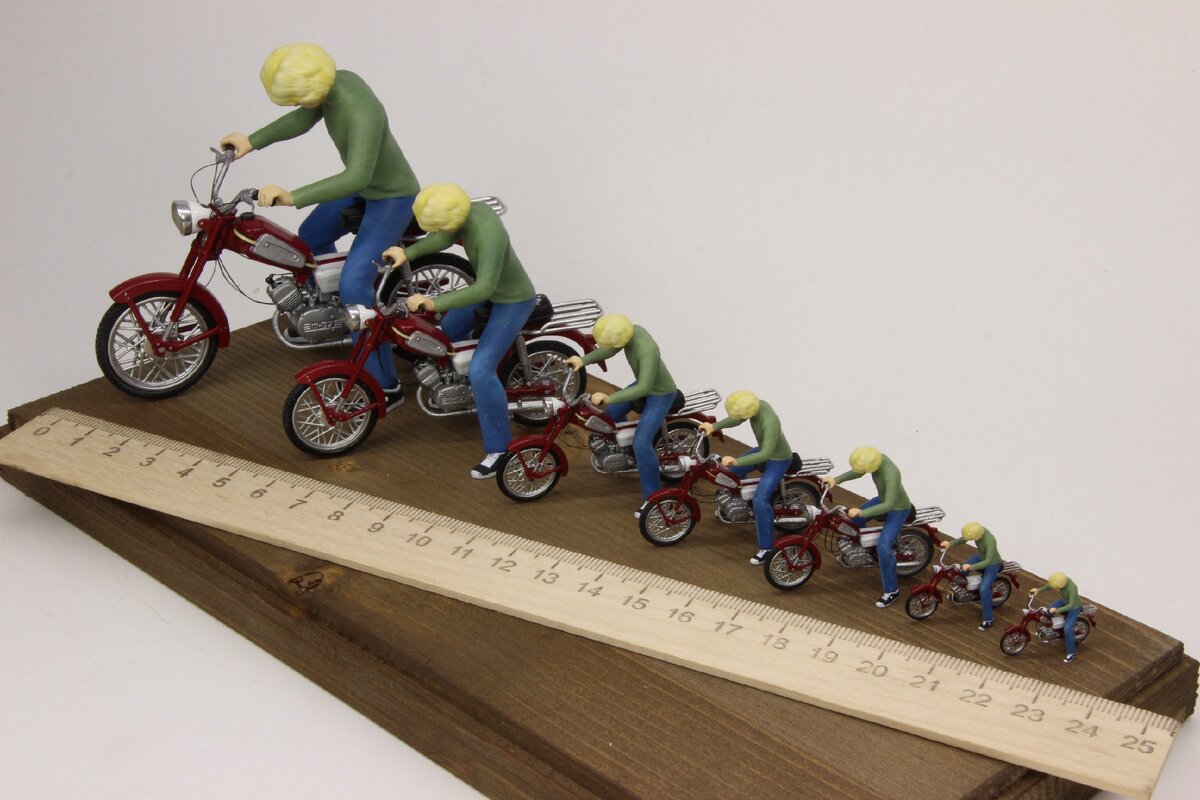 Новый бренд - 3-d-f.com изготавливает наборы для самостоятельной сборки сразу в большом количестве масштабов. Компоненты печатаются на 3д-принтере. 