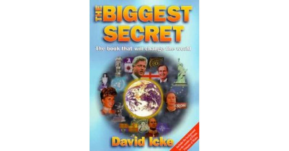 Обложка книги Дэвида Айка  «Самый большой секрет».