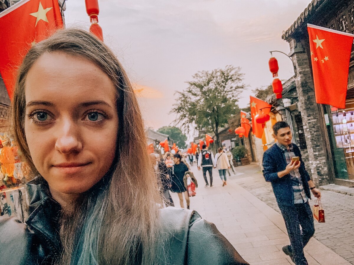 Главная туристическая улица города Янчжоу