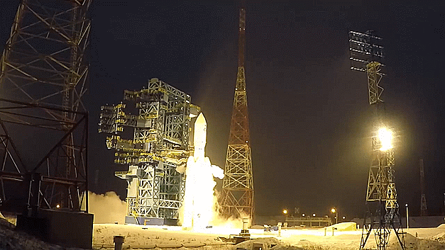 Запуск тяжёлой РН «Ангара-А5» (14.12.2020)
