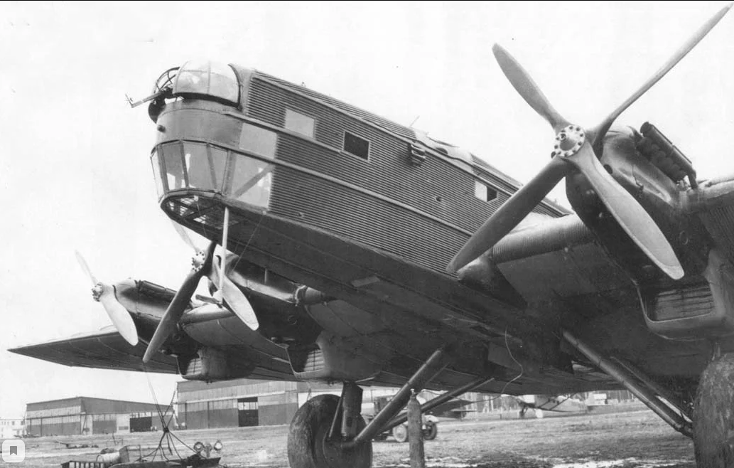 Бомбардировщик ТБ-3 (открытые источники)