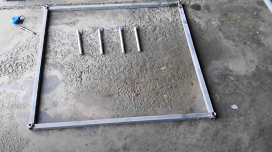 Изготовления основания батута.