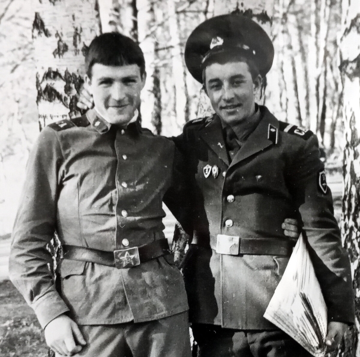 хлеборез Притула и Малыш. (фото из альбома автора)