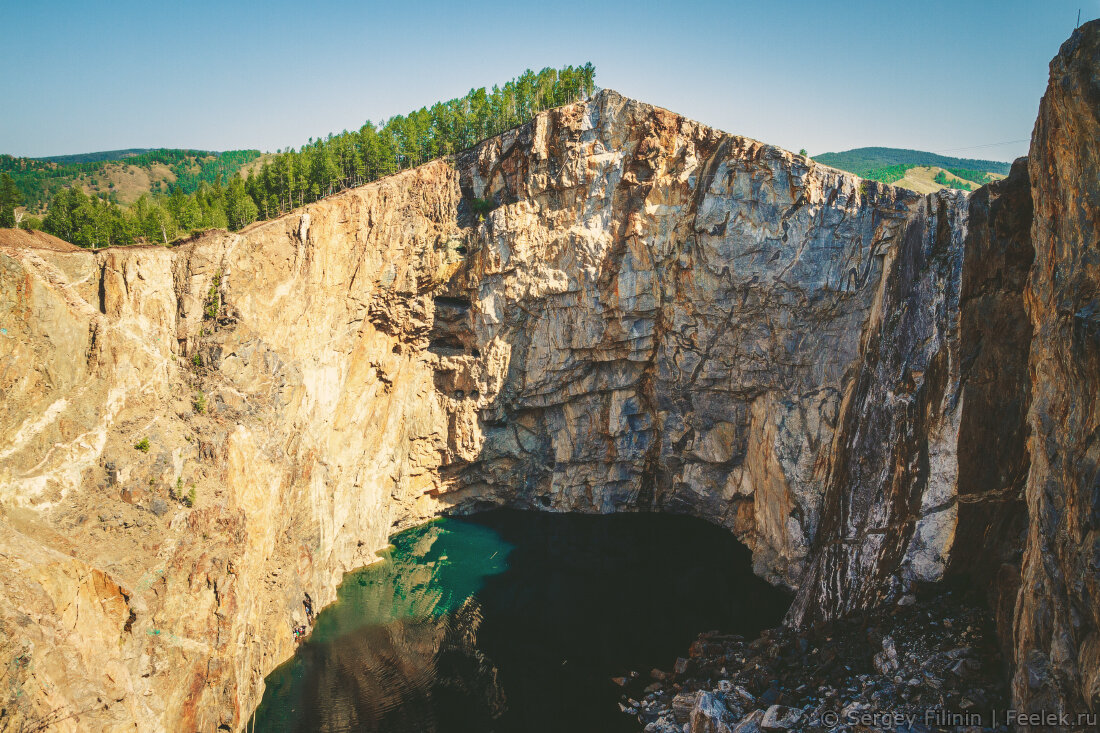 Ущелье в Хакасии