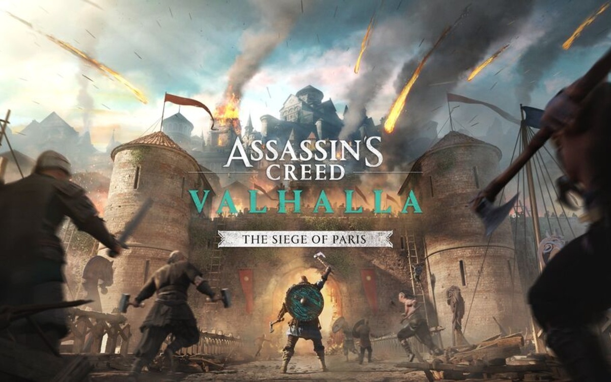 Логотип дополнения к игре Assassin's Creed Valhalla - The Siege Of Paris