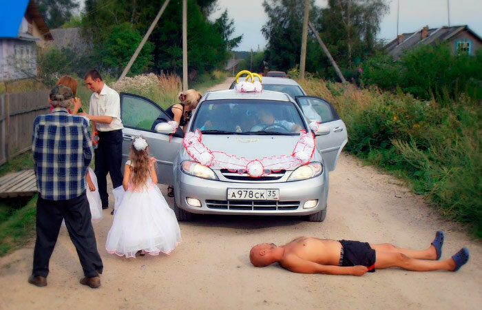 Свадьба в деревне