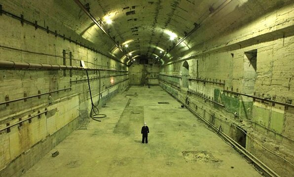 Масштабы помещений на секретном объекте под Железногорском