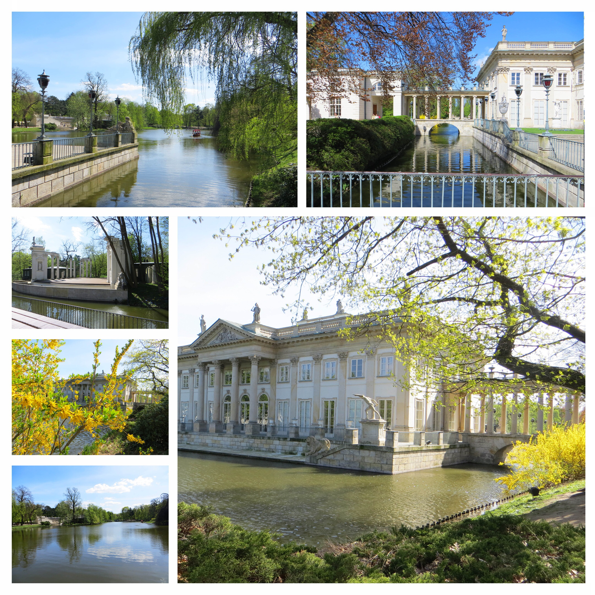 Дворец на воде, также называемый Лазенковским дворцом, был построен в XVII веке