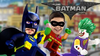 ПАПА РОБ И ЯРИК СОБИРАЮТ КОНСТРУКТОРЫ LEGO BATMAN MOVIE - ВСЕ ВИДЕО ЛЕГО БЭТМЕН НА КАНАЛЕ ПАПА ДОМА!