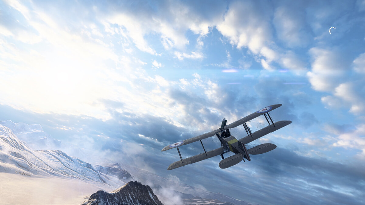 Виртуальные альпы Battlefield