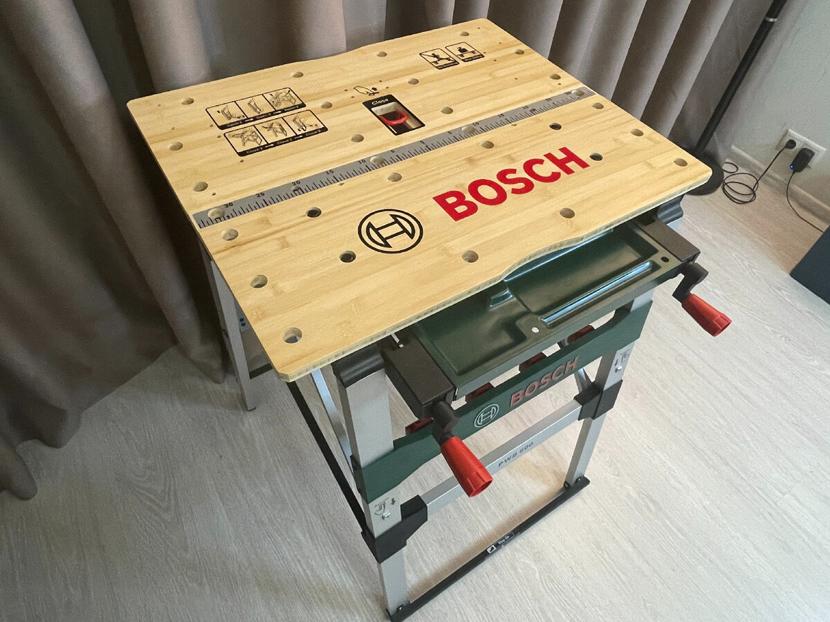 стол столярный bosch pwb 600