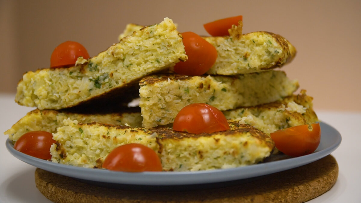 Пирог из цветной капусты на сковороде. Просто и вкусно. | Простые Рецепты |  Дзен