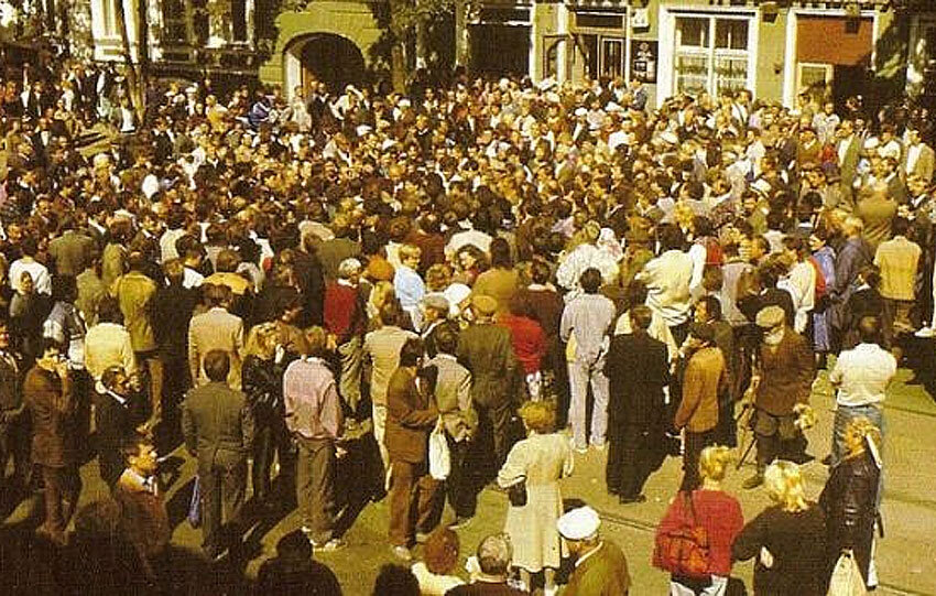 Табачный бунт 1990 года – фото из Перми