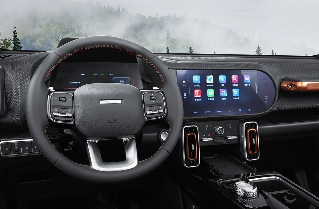 Интерьер модели.