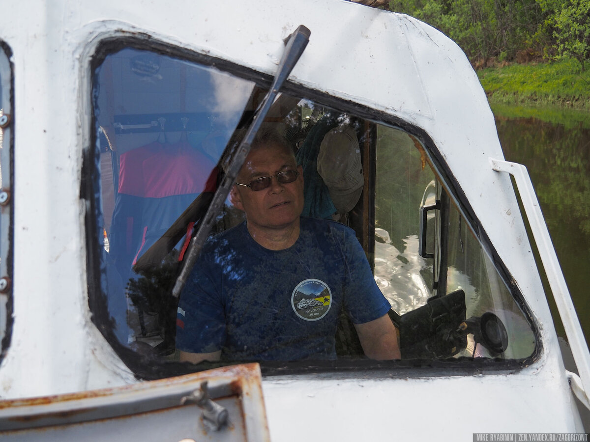 Олег Елясов на вахте