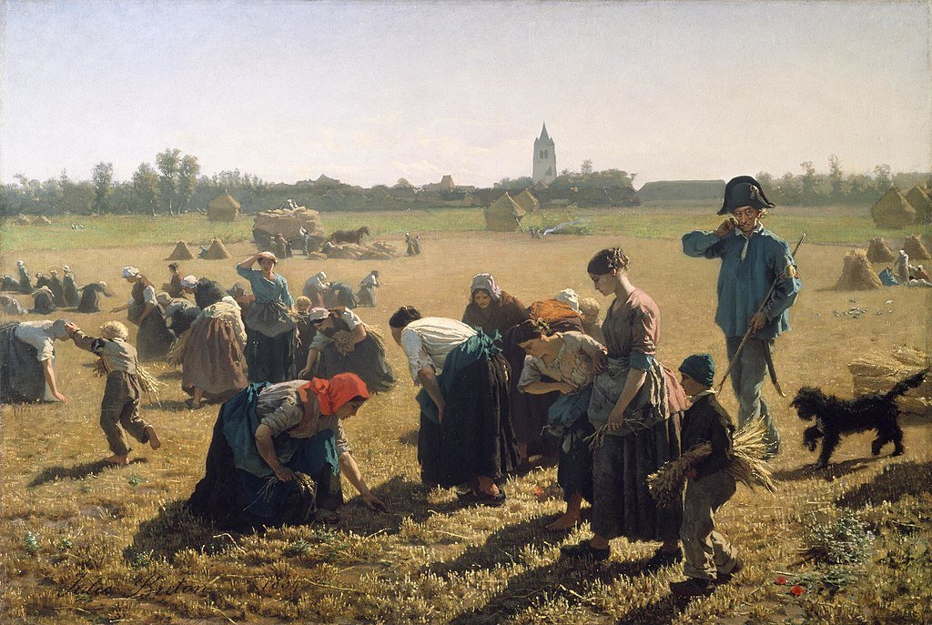 Сборщицы колосьев, 1854