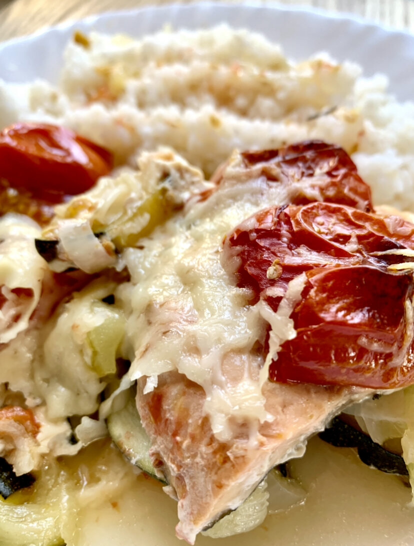 Фото автора. Готовое блюдо из духовки.