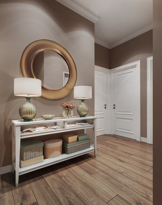 Квартира с готовой отделкой "Классика" в ЖК "Скандинавия"