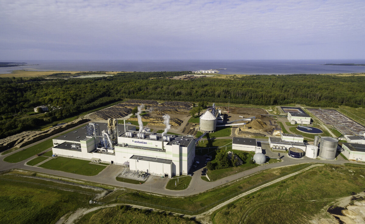Компания по производству биогаза в Эстонии Estonian Cell AS // CC BY-SA 4.0 / wikipedia / Jarek Jõepera