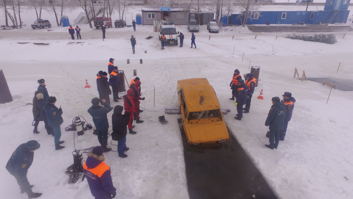 Как вытащить провалившийся под лед автомобиль | поискподводой.рф | Дзен