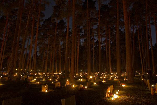 Лесное кладбище посреди Стокгольма