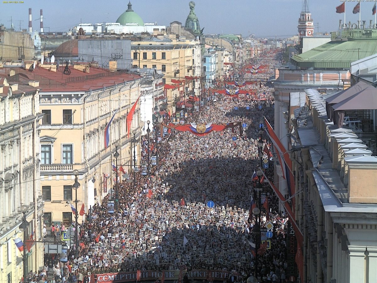 План празднования 9 мая в санкт петербурге