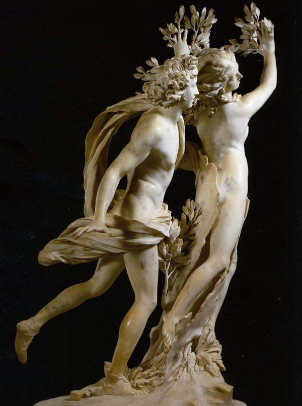 Джованни Лоренцо Бернини – один из выдающихся художников и скульпторов, создававших драматичные эмоциональные произведения. «Апполон и Дафна» - одно из таких произведений.-2