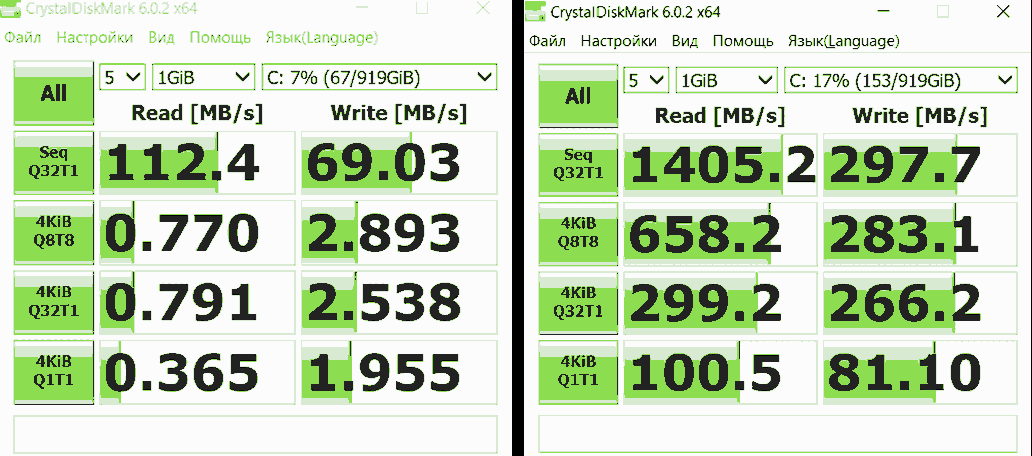 HDD 1TB vs. HDD 1TB + 32Gb Optane Memory