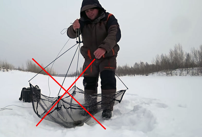 Малявочник для зимней рыбалки