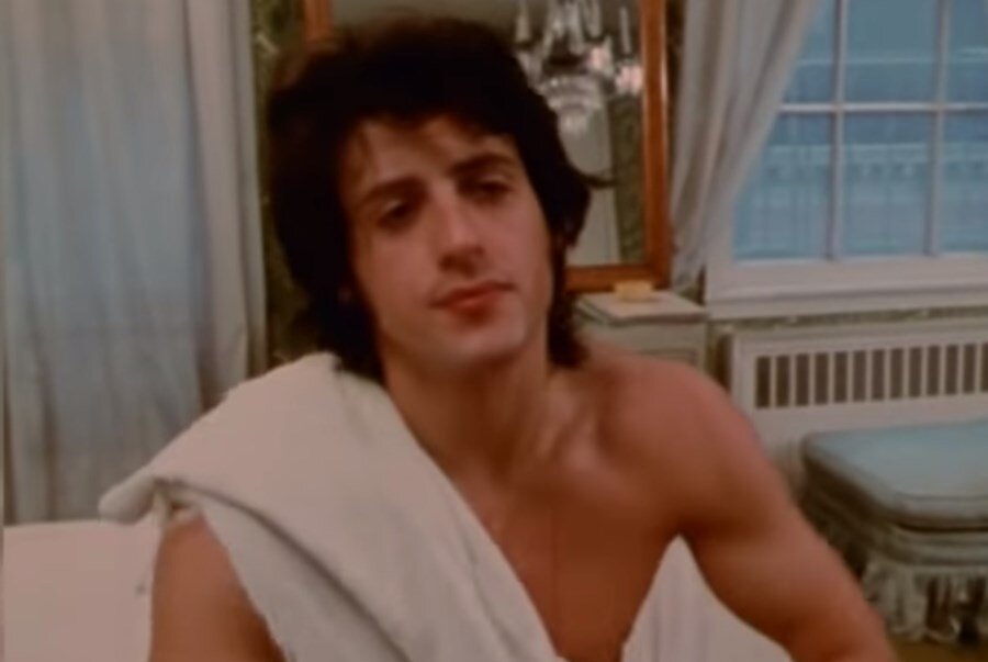 Сильвестр Сталлоне в эротическом фильме "Итальянский жеребец"